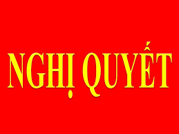 Nghị quyết